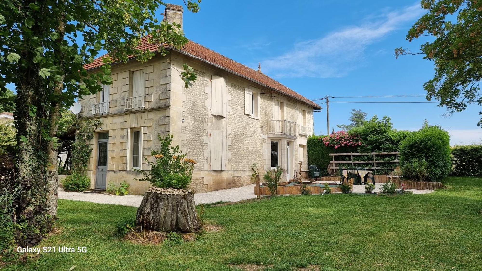 Вилла Logis De Pagnolet Ozillac Экстерьер фото